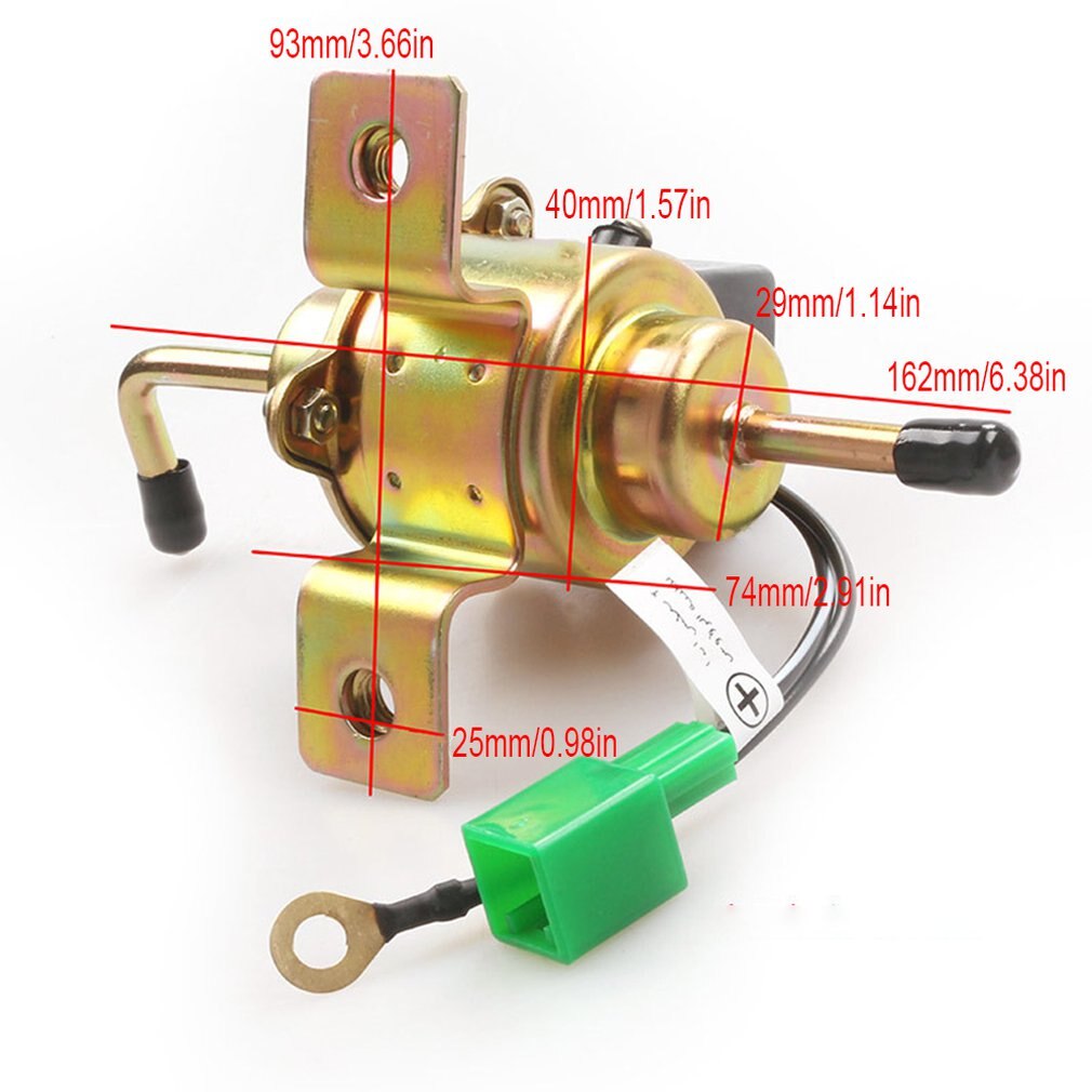 Gas Diesel Fuel Pump Inline Low Pressure Electric Fuel Pump 12V Fuel Pump Electronic Pump EP500 Auto Parts