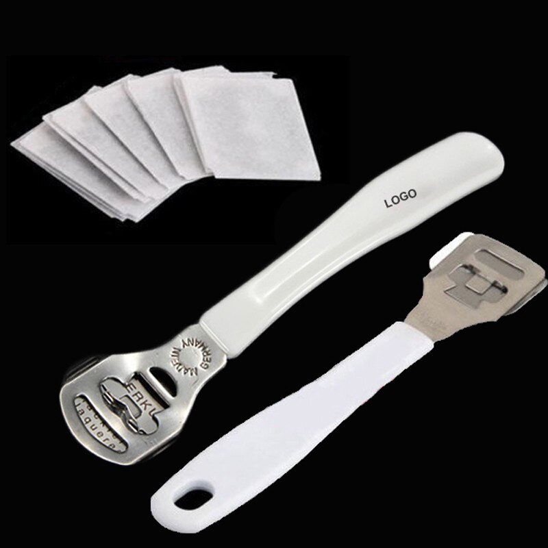 Neue Nützliche Fuß fest tot Haut Entferner Cutter Rasierer Trimmer Pedikübetreffend Kallus + 10 Klingen Cutter Rasierer Trimmer