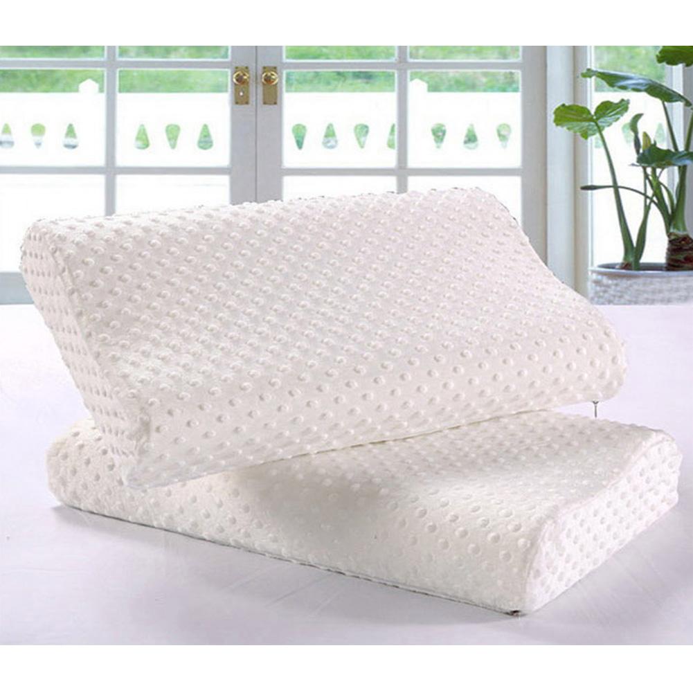 Memory Foam Orthopedic Sleep White Cooling Comfort Gel Bed Pillow Cushion Memory cotton Memory Foam Pillow