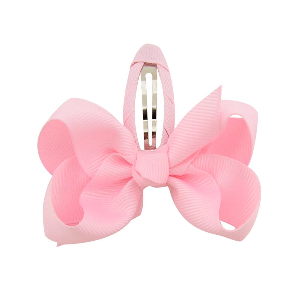 Sweet Top Hair Clip Grosgrain Ribbon Hair Bow Barrettes For Girls Princess Flower Headband Headwear Kids Hair Accessories: Color 11