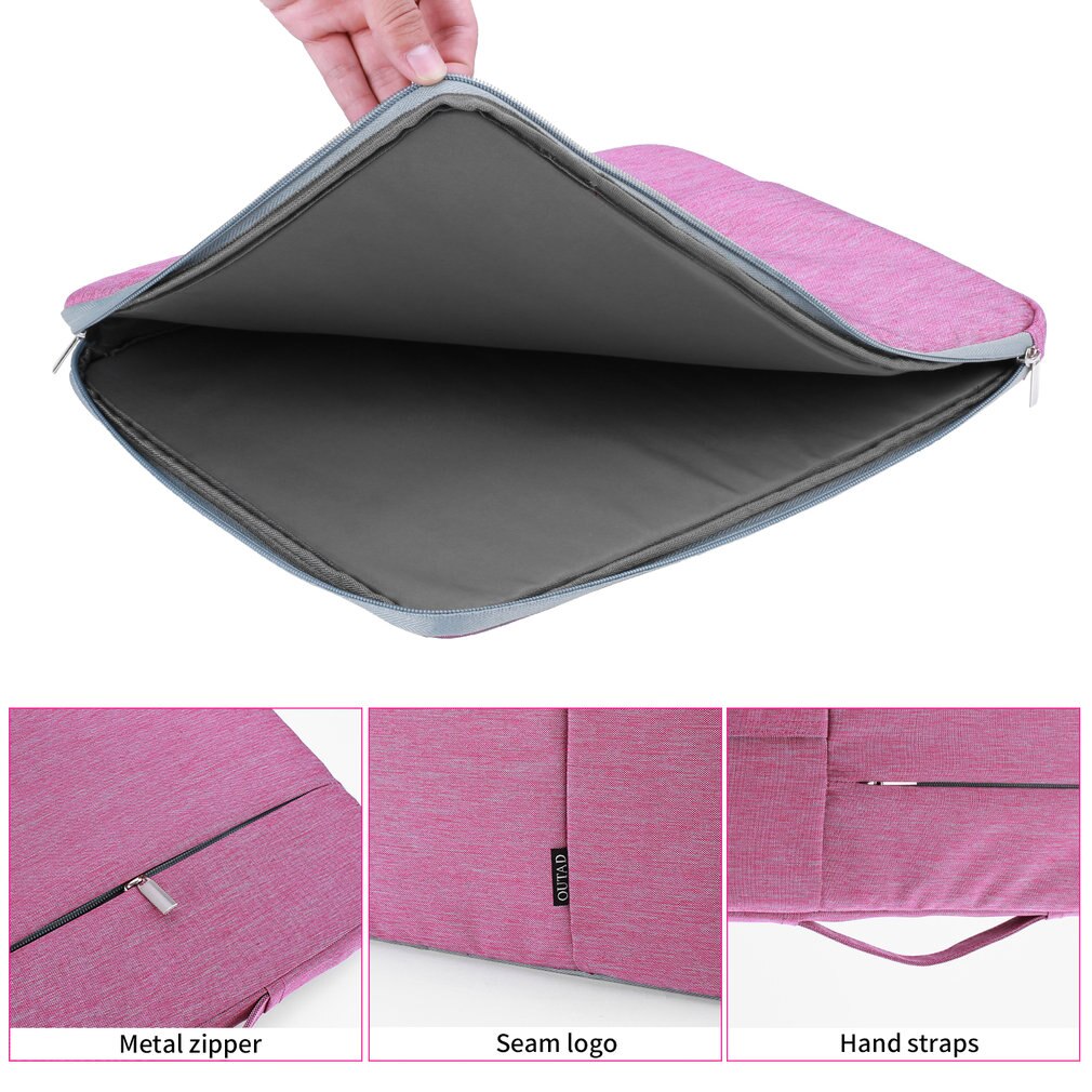 15 Inch Waterproof Laptop Case Bag Organizer with Handle for Laptop / Notebook / for MacBook Shock-proof Briefcase