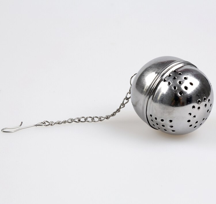 Keukentheezeefjes roestvrij staal theebol bol afsluitbaar kruidengaas thee-infuserfilter yh -459645