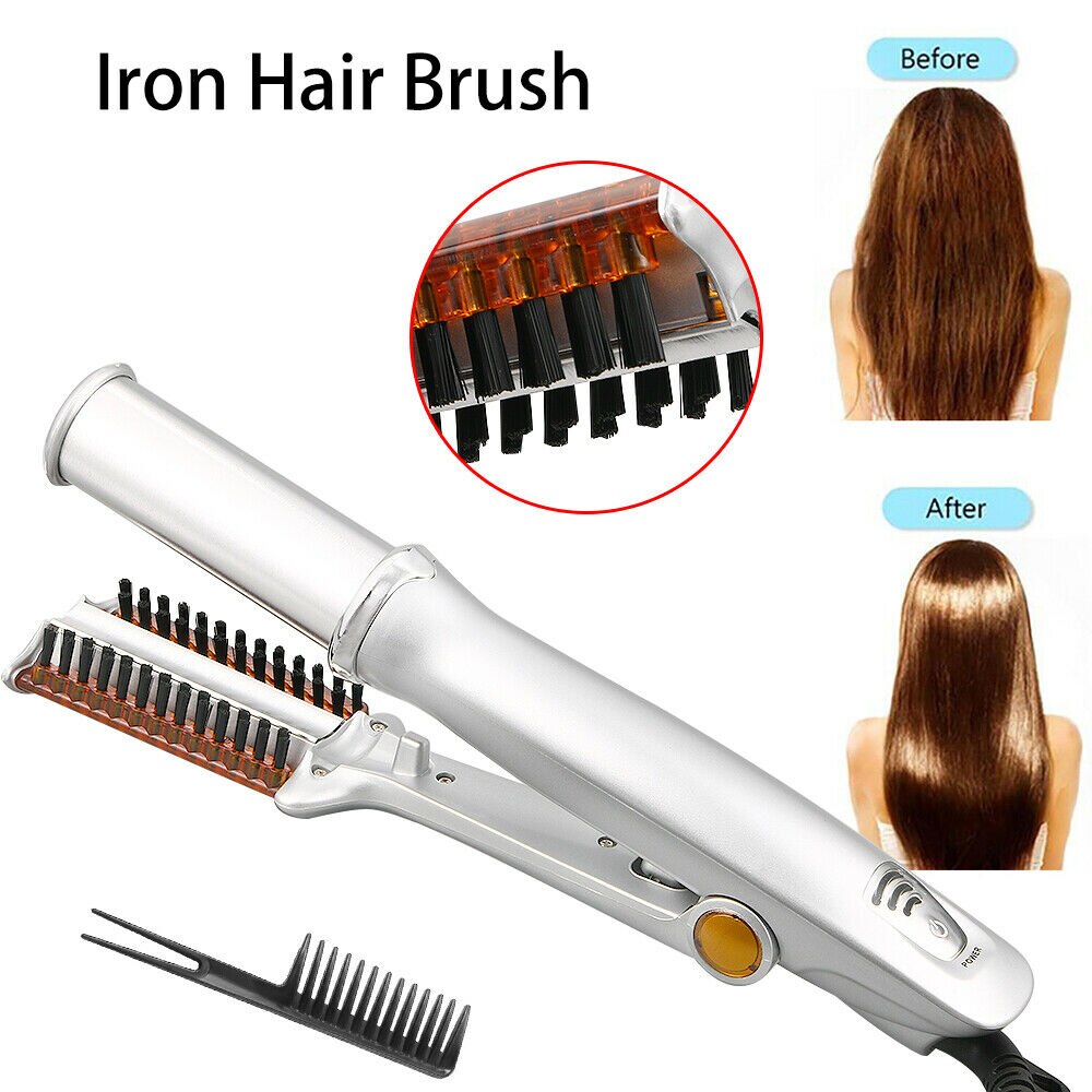 Lonic Haar Curler Und Richt Eisen 2 In 1 Rotierenden Haar Curling Wand Roller Haar Styling Curling Anti Frizz Haarglätter