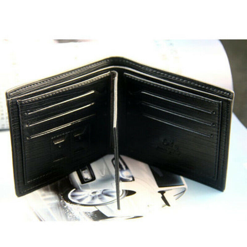 Mens Luxe Zachte Lederen Portemonnee Credit Card Coin Holder Purse Uk