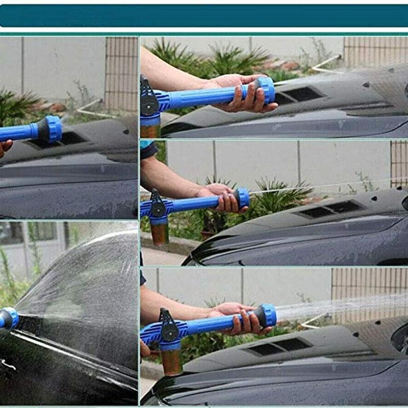 8 in 1 jet sprutpistol tvål dispenser trädgård vattenslang munstycke bil rengöring vatten pump biltvätt verktyg