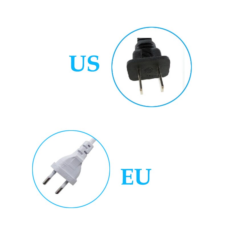 1.8M EU US Plug T5 T8 Tube 3 pin Wires Connecting Cable Connector with Switch for T5 T8 Integrated Led Tubes Lamps Lights
