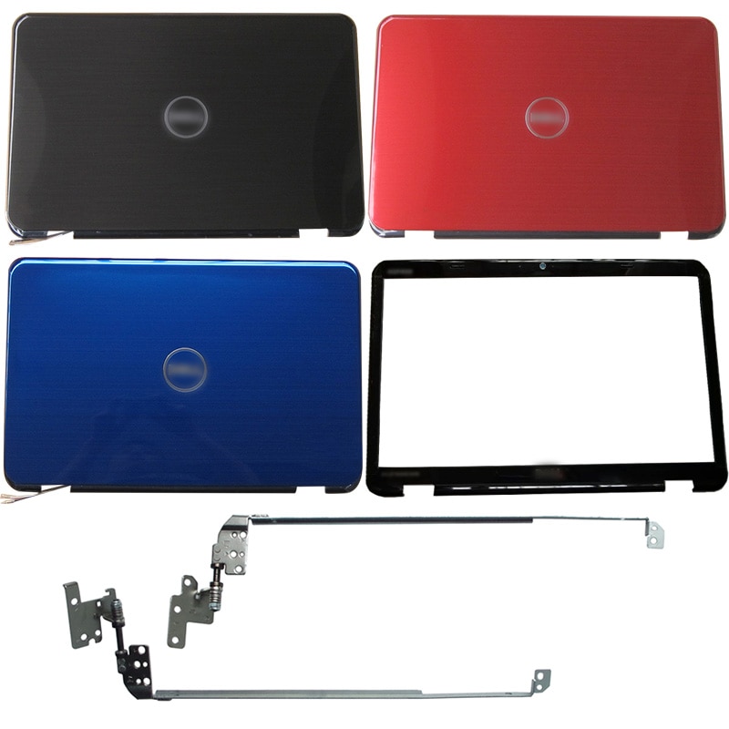 NUEVA cubierta trasera LCD para portátil/bisel frontal/bisagras para DELL Inspiron 15R N5110 M5110 M511R 00KXW3