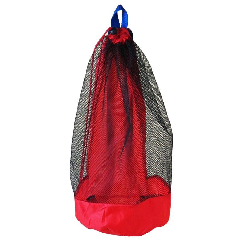 Bolsa de malla portátil para natación, bolsa de transporte para juguetes de playa, piscina, almacenamiento de malla, toalla, ropa, organizador, bolsa de natación: red