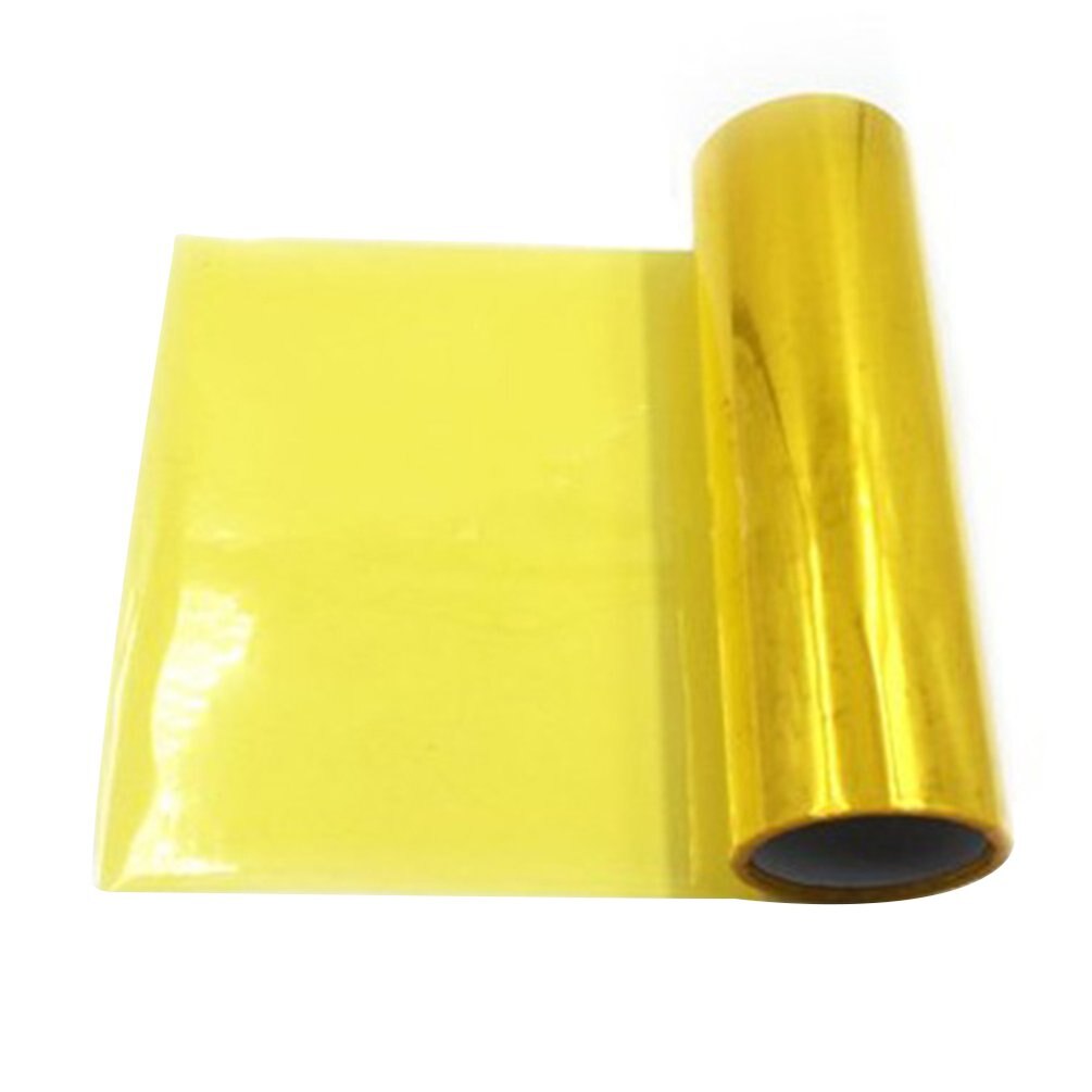 30 x100cm auton ajovalojen väriä vaihtava kalvo jarruvalo tarra takavalon värikalvo auton valokalvo auton kalvo: Kultainen