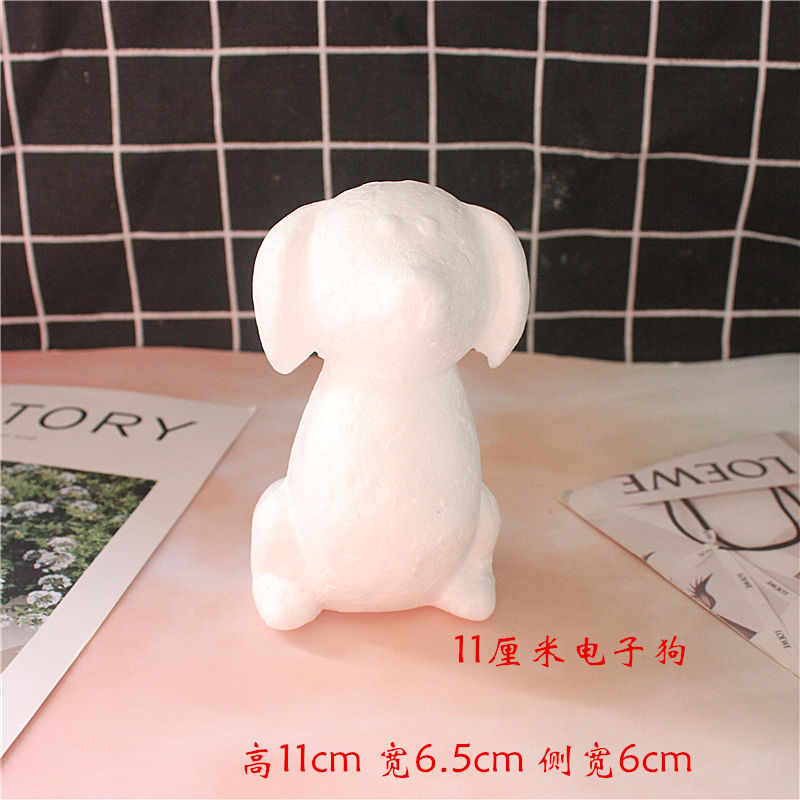 Modélisation animaux forme blanc polystyrène mousse boules styromousse artisanat pour bricolage de noël fournitures de fête de mariage décoration