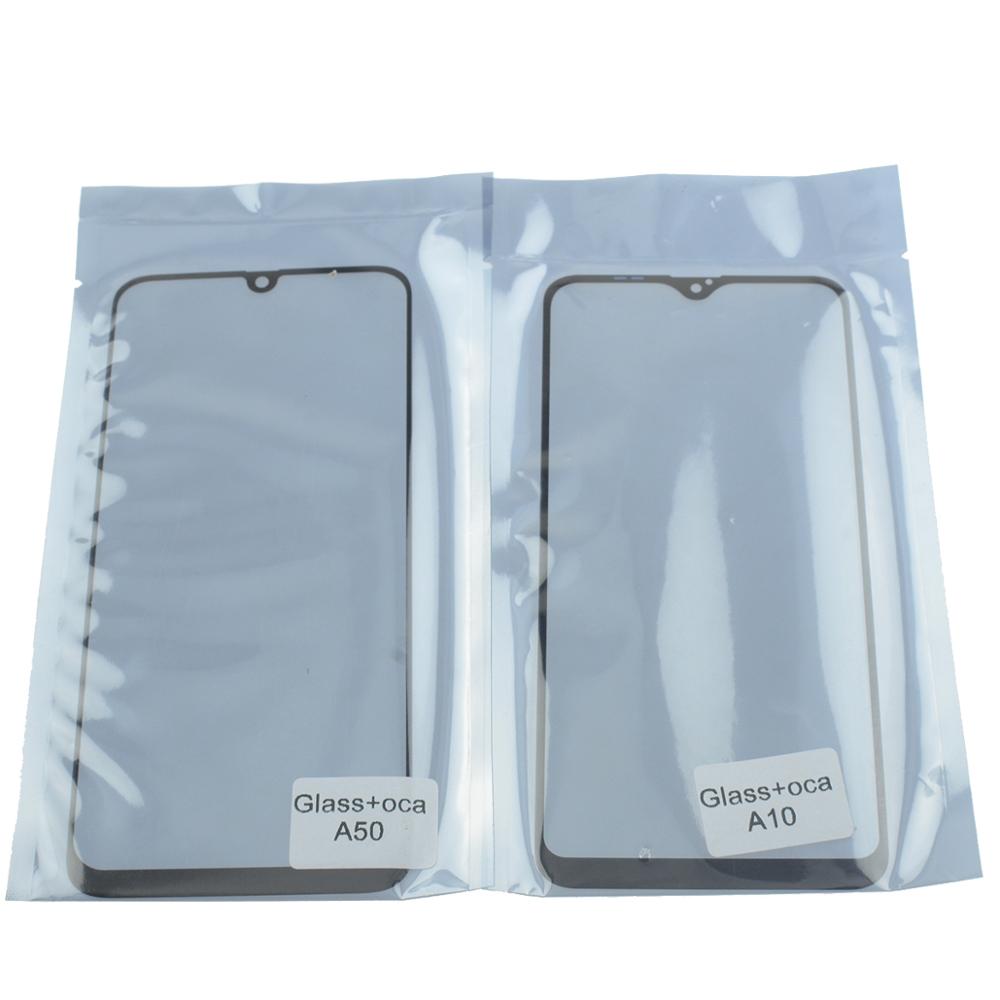 5PCS Front Outer Bildschirm Glas OCA Kleber für Samsung A10 A20 A30 A40 A50 A70 A51 A71 A10S A30S touch Panel Objektiv Abdeckung Laminierung