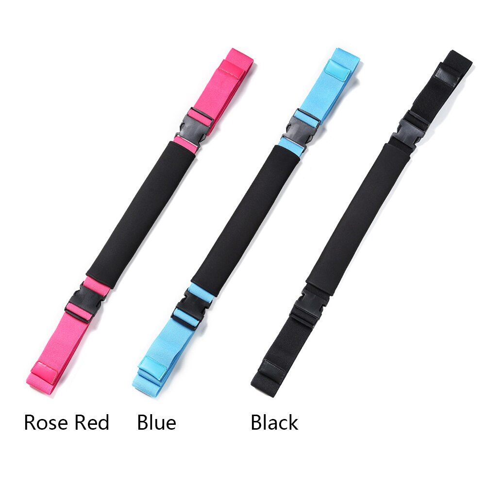 Stretch Splits Leg Yoga Belt Resistance Band Training Adjustable Length Portable Elastic Fabric Bodybuilding With Buckle Sports