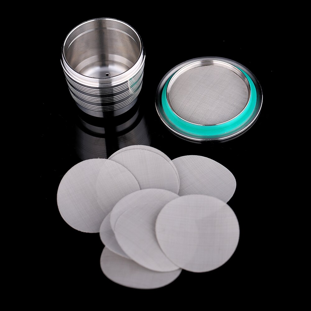 Nespresso påfyllbar kapsel gjenbrukbar kaffefilter drypper stål cafeteira capsulas de cafe oppladbare nespresso kapsel belger: 16 stk filtre