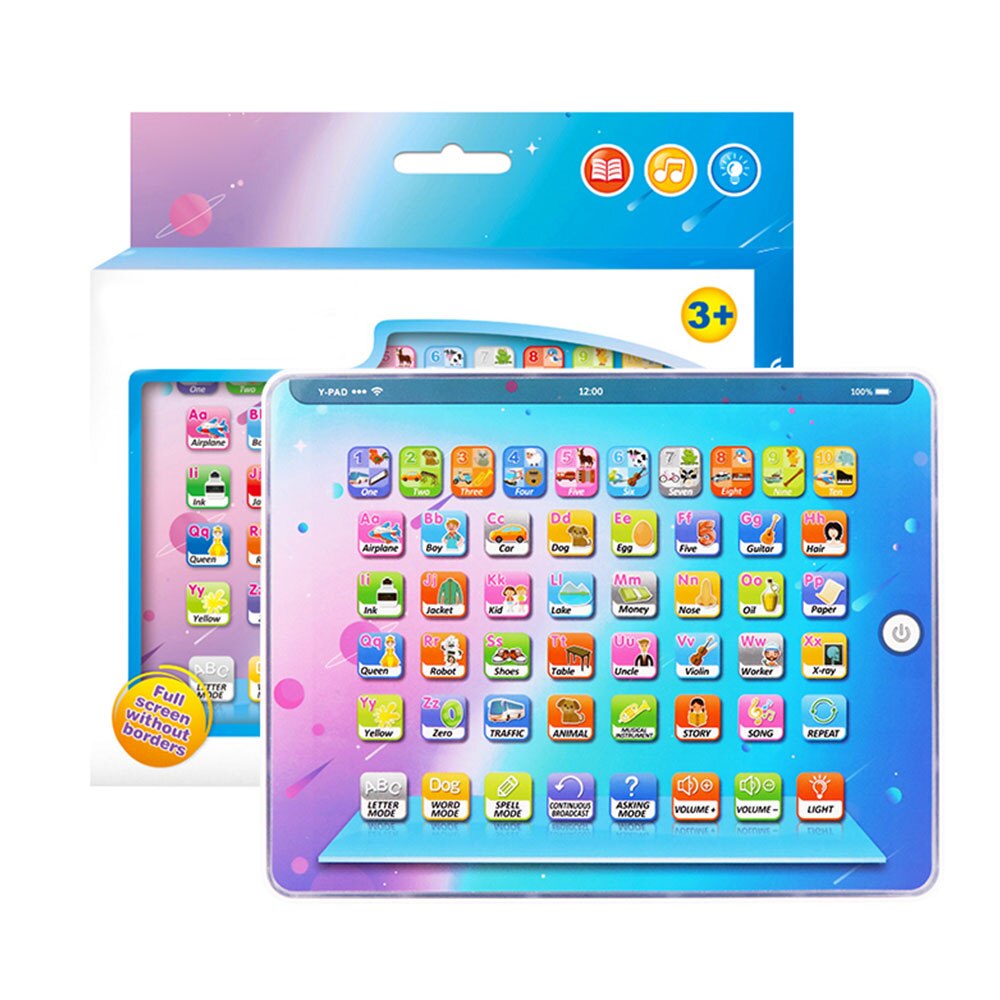 Englisch Lernen Maschine Alphabet Baby Tablette Pädagogisches Spielzeug Für freundlicher Elektronische berühren Tablette Computer freundlicher Spielzeug: Ursprünglich Titel