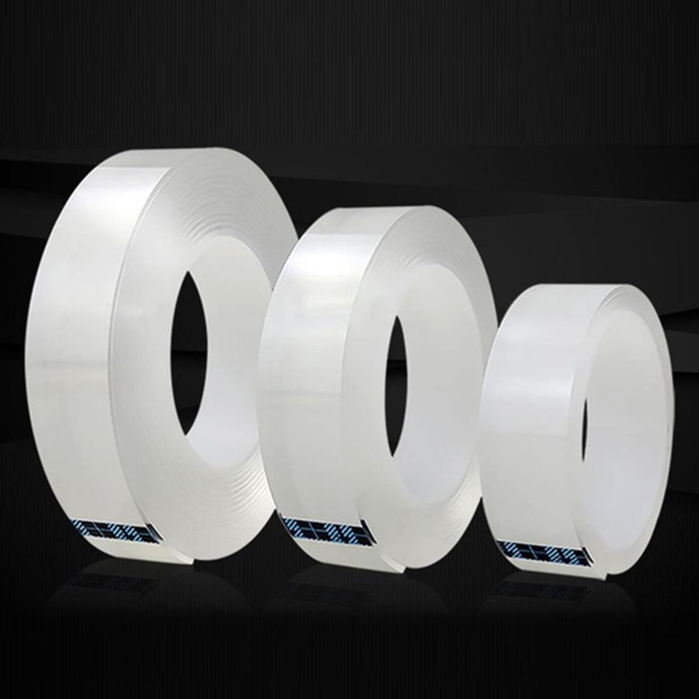 Fita sem emenda da chave do telefone móvel lavável das ferramentas transparentes da cozinha da fita 1m/3.0m/5m
