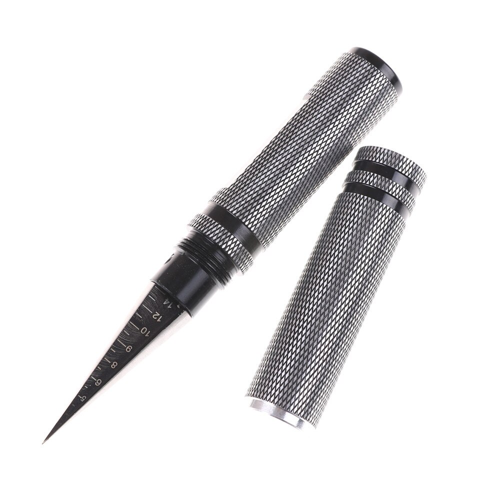 Ouvreur de coupeur d'alésoir de scie de trou en acier en métal noir Kit de foret de modèle d'outils de forage d'ouverture de 0-14mm