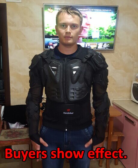 HEROBIKER Motorcycle Armor Motocross Off-Road Protector Motos Motobike Full Body Armors Jacket Protective S To XXXL