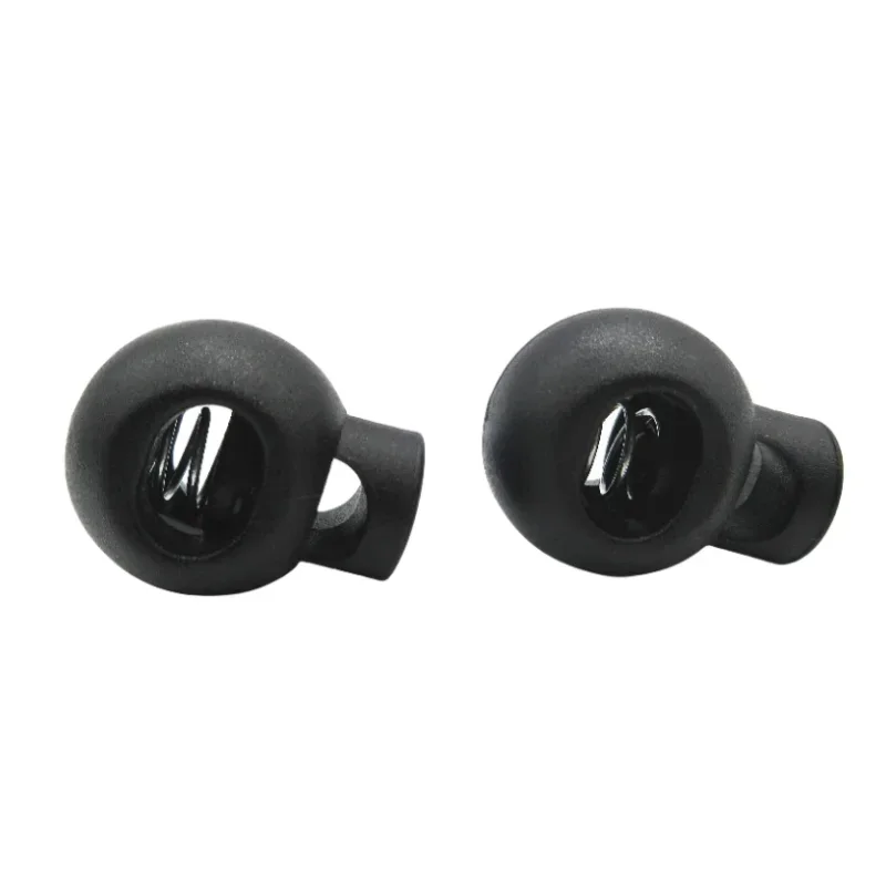 12 stuks Shock Cord Rope Stopper Lock End Toggle Buckle en metalen veer