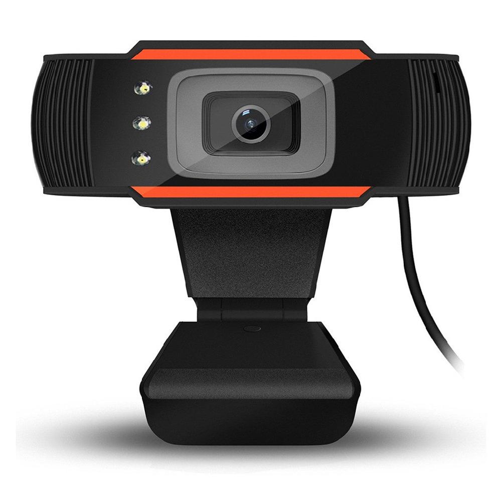 3 Leds Web Camera 12MP 720P Hd Webcam Usb Camera Met Microfoon Voor Computer Pc Laptop