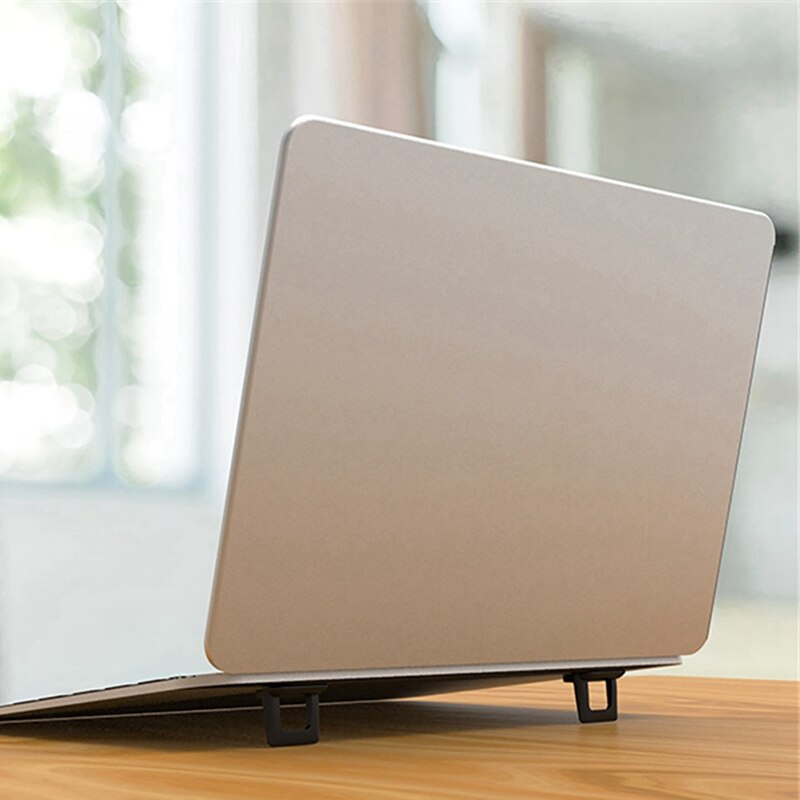 3x laptop-halter, vertikal, tragbar, faltbar, halterung, tablet-computer-halterung, desktop-halterung, verbessert die wärmeableitung