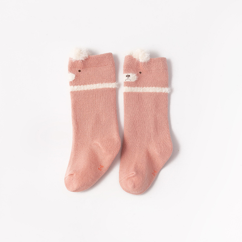 Calzini per bambini sciarpa autunno/inverno calzini per orsi tenere al caldo calzini per bambini ragazzi ragazze calzini da pavimento accessori per abbigliamento per bambini: 8