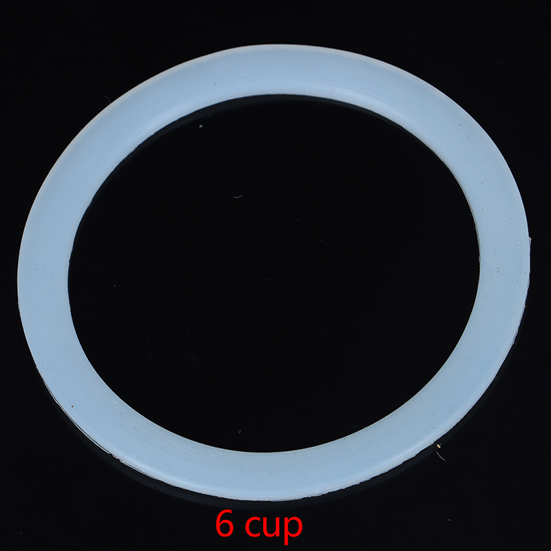 1 Stuk Koffie Rubber Ring Bialetti Pakking Flexibele Wasmachine Pakking Vervanging Voor Kopjes Moka Pot Espresso Koffiezetapparaten Deel: Dark Gray