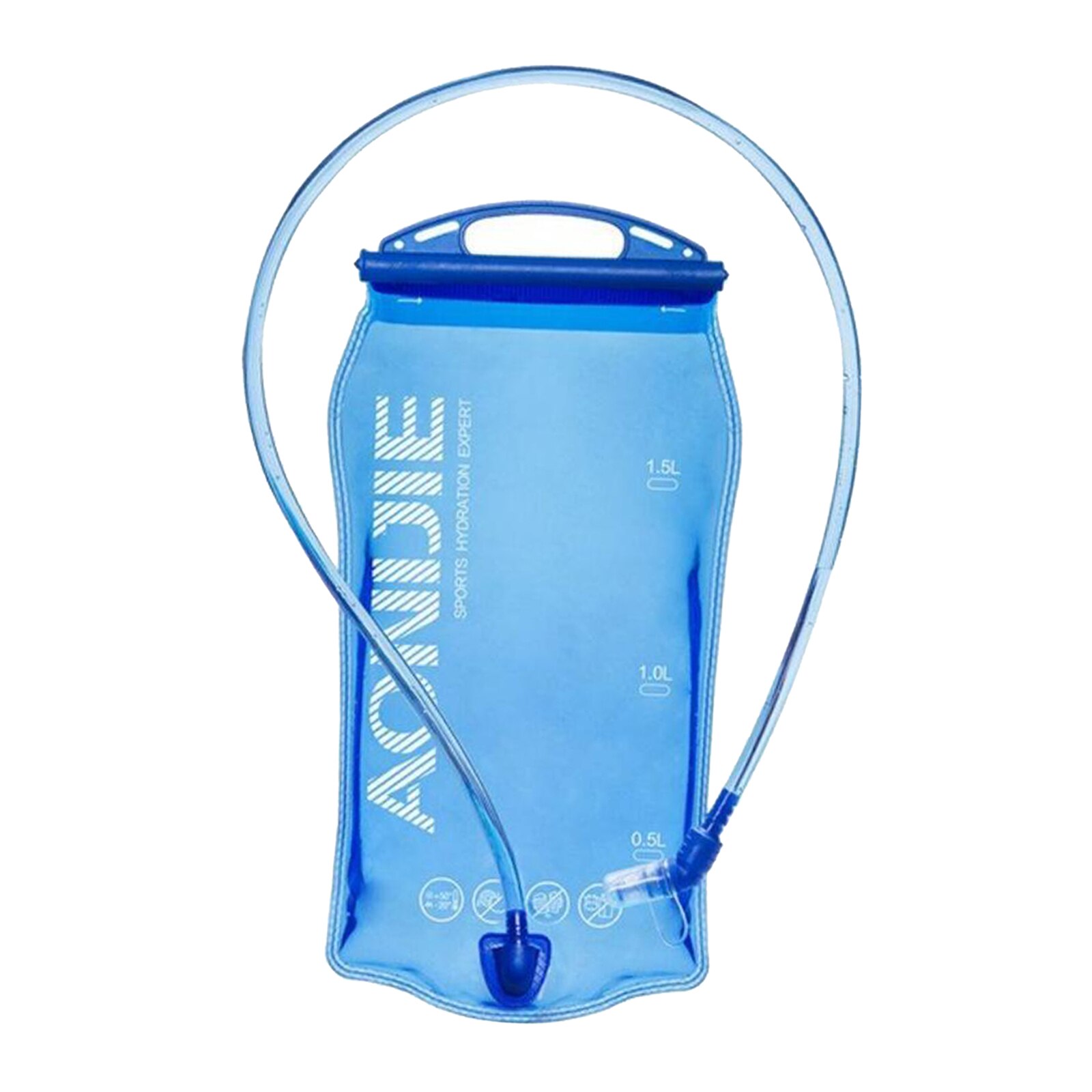 Bolsa para agua y bebidas, vejiga de hidratación para correr al aire libre, senderismo, escalada, Camping: 1L 35x17cm