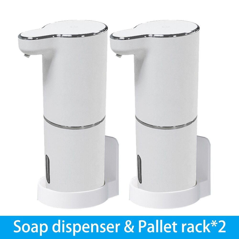 Automatic Foam Soap Dispenser Touchless Sensor USB Charging Smart Foam Machine Infrared Sensor Liquid Dispenser Hand Sanitizer: Upgrade Set X 2