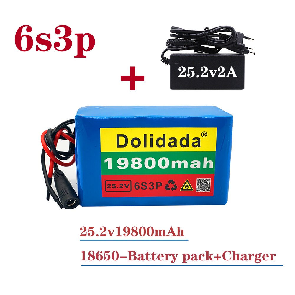 WILLQ 6S3P 24 V 8 Ah Ebike-Akku, 25,2 V 8000 MAh Li Produktbild-Vorschau 12