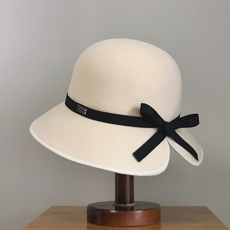 Women's Split-Back Bucket Hat - Black