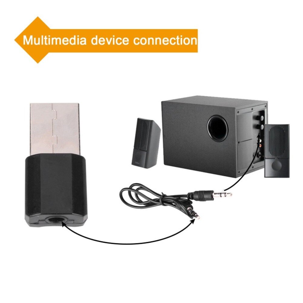 Mini Usb Bluetooth Adapter V4.0 Aux Bluetooth Dongle Muziek Sound Receiver Voor Pc Computer Ontvanger Adapter Zender
