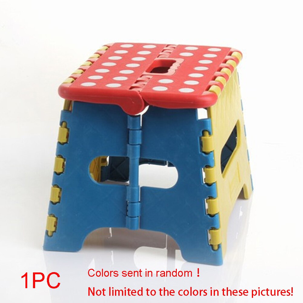 Voyage en plastique meubles de maison en plein air activité Train Portable couleur aléatoire Durable Camping enfants tabouret pliant