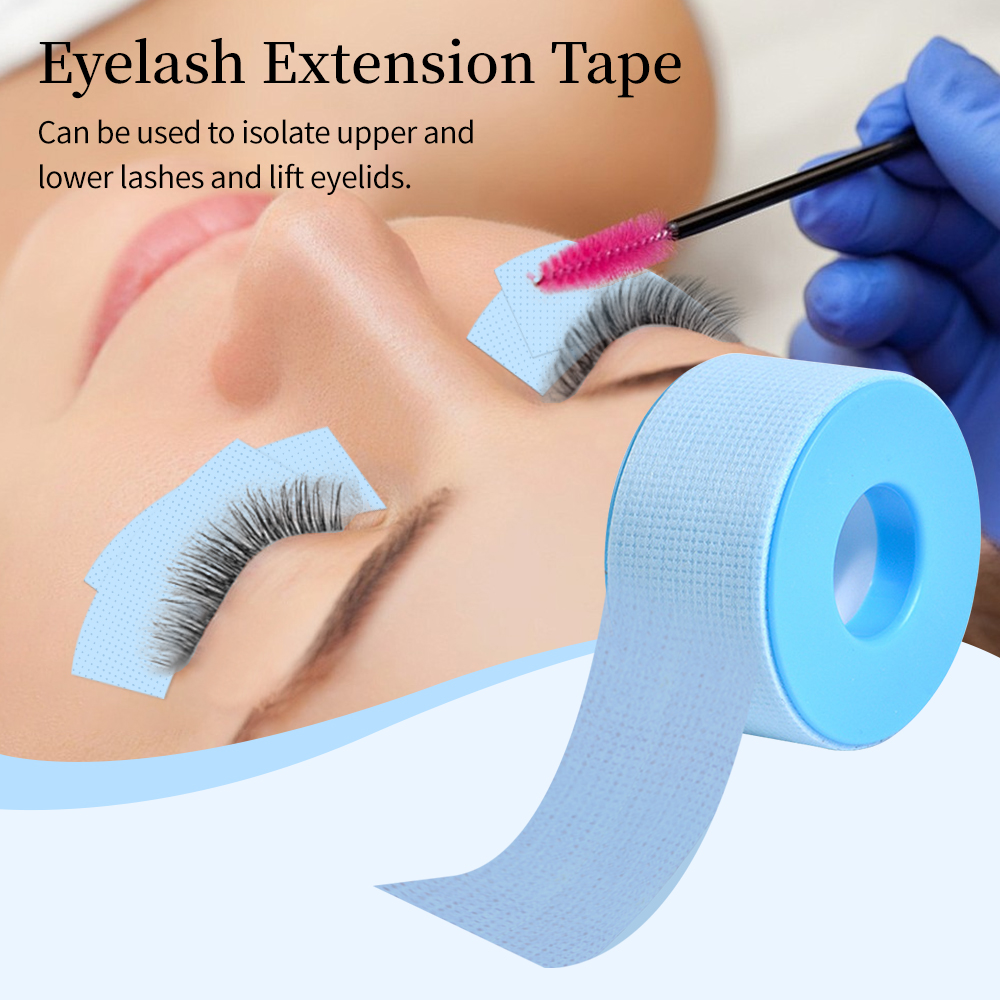Mikroporenband für Wimpern, Wimpernverlängerungszubehör, Make-up-Werkzeuge, Wimpernbänder, Silikon für unter den Augen, atmungsaktives Wimpernband