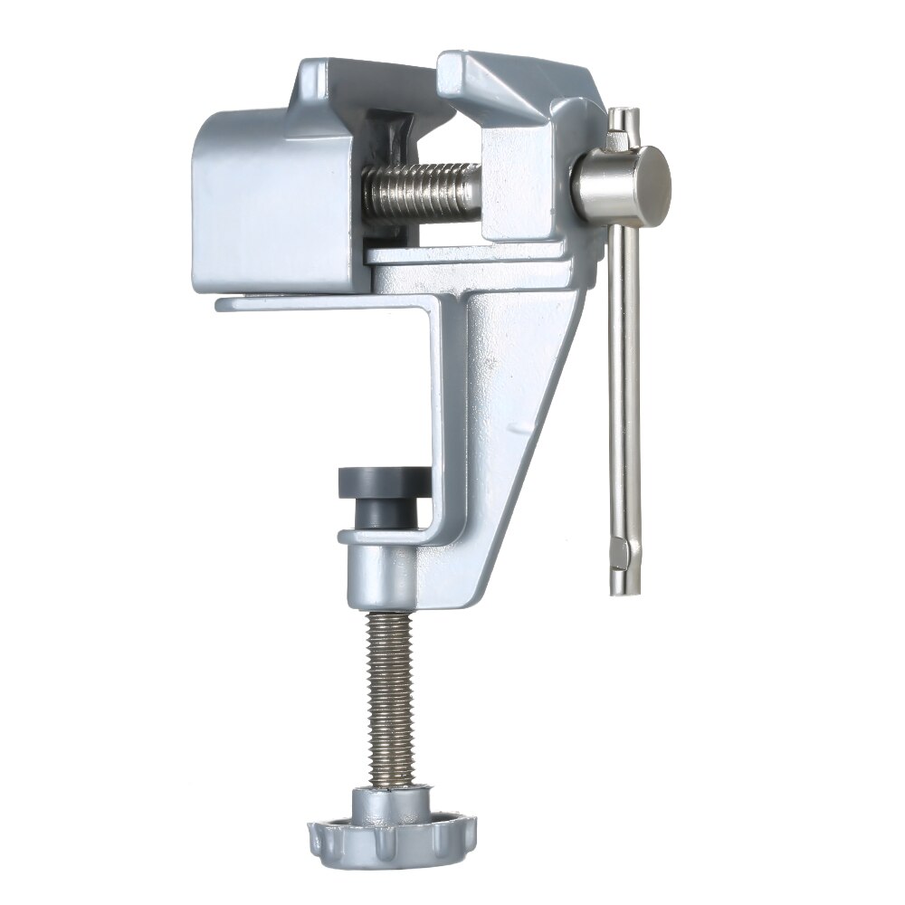 mini Bench Vice Grinder Accessory Electric Drill Stand Holder Drill Stent Clip-on Clamp Vice Vise Swivel Bench Tool