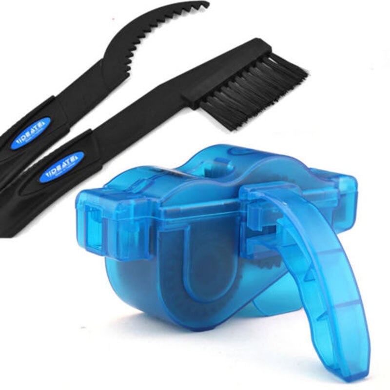 Portable Bicycle Chain Cleaner Set Bike Cycling Clean Brushes Scrubber Wash Tool Kits Mountain Road BIke Cleaning