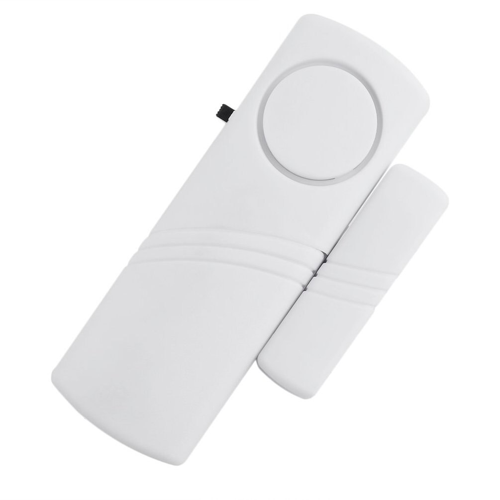 Home Safety Wireless Door Sensor Door Open/Closed Detectors with Magnetic Sensor Wireless System Alert Security Alarm