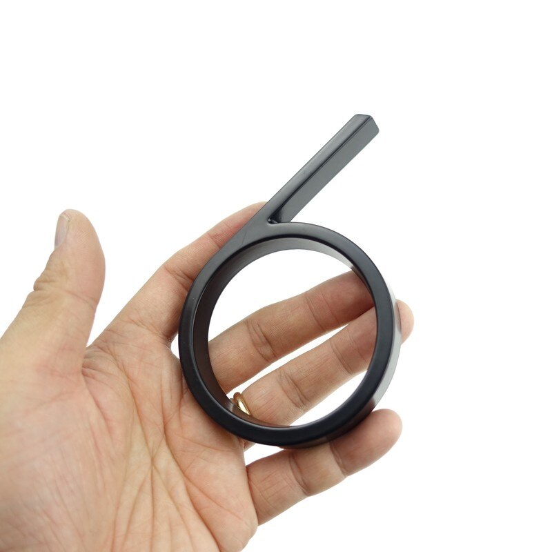 127mm Big Modern House Number Door Address Number Digits Zinc Alloy Black House Door Address Sign #6