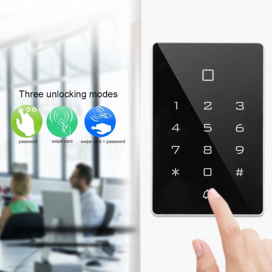 Access Control Keypad control de acceso ID Wiegand 26 Touch Keypad Card Reader for Door Access Control System