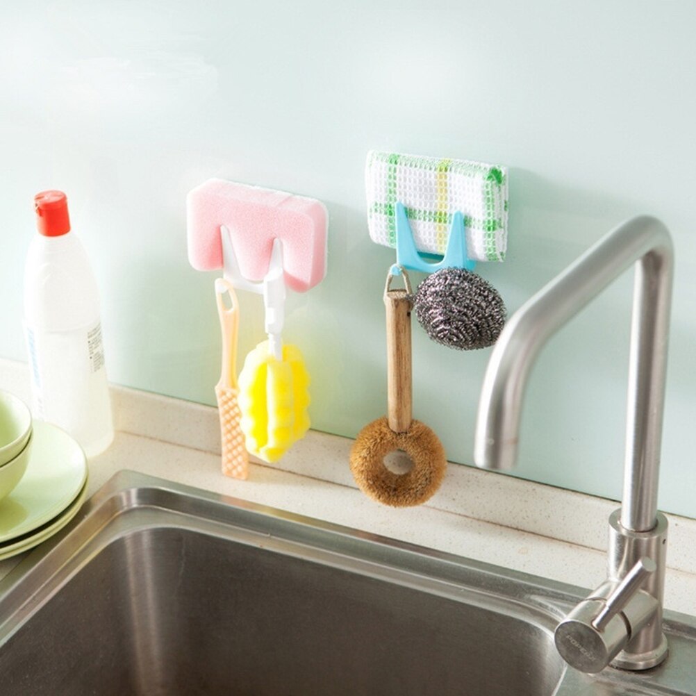 2 uds soporte para tapas de ollas de plástico montado en la Pared Soporte de tapa de olla herramienta de cocina organizador estante de almacenamiento