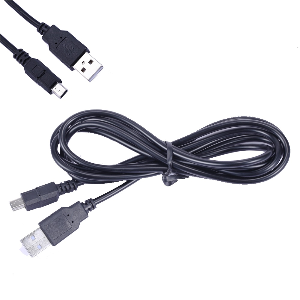 1.8 m USB Charger Cable For PS3 Controller Power Charging Cord For Sony Playstation 3 Gampad Joystick Game Accessories