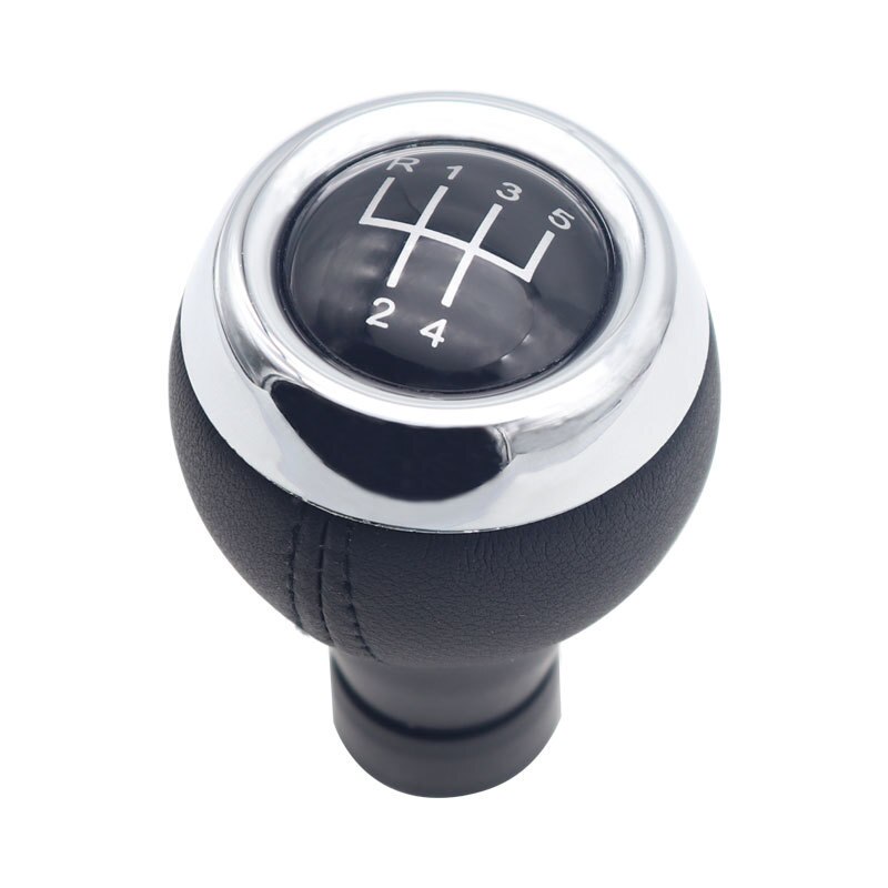Pommeau de levier de vitesse MT pour Mini Cooper, boîtier noir, 5 ou 6 vitesses, R55, R56, R57, R58, R59, R60, R61, F54, F55, F56, F57: 5 Speed