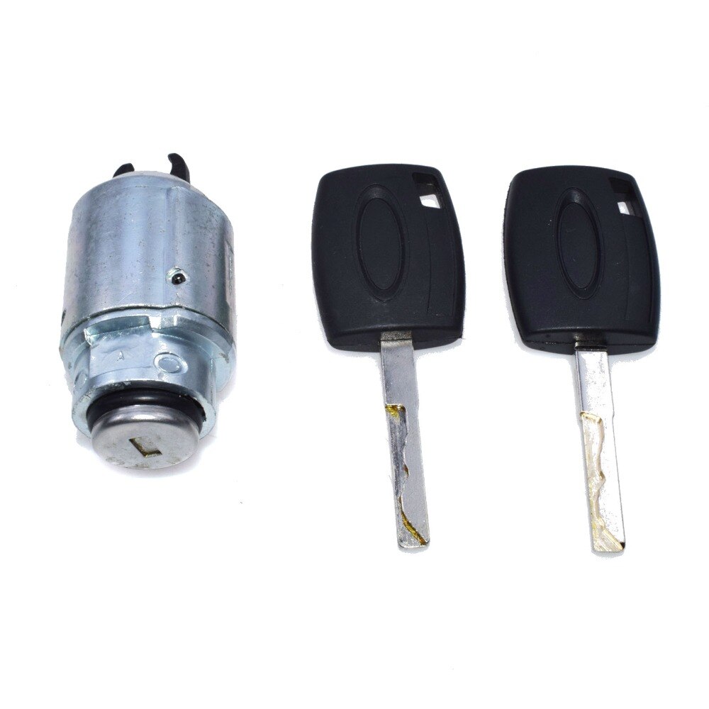 ISANCE Hood Bonnet Lock Release Lock Cylinder Kit 2 Keys For Ford Focus II Mk2 2004 OE# 1355231 , 4M5AA16B970AB