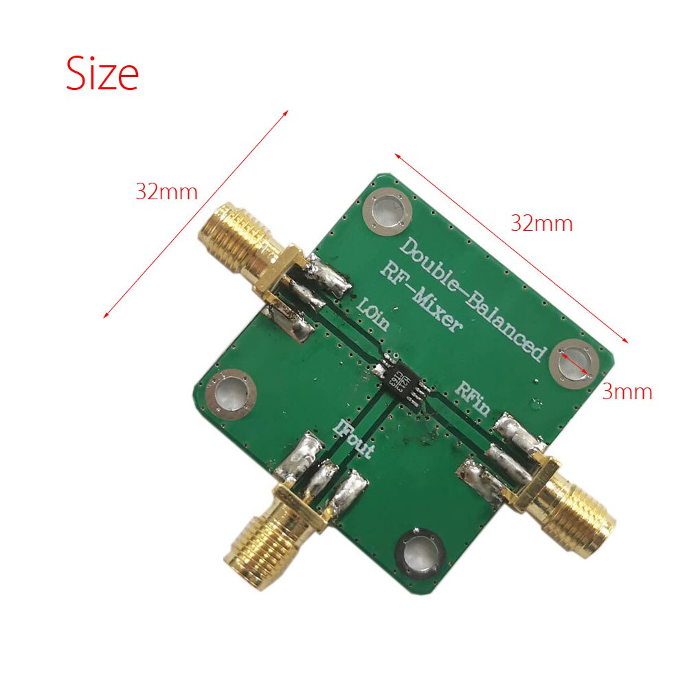 Mikrofalowy przetwornik częstotliwości radiowej podwójny podwójnie zbalansowany przetwornik częstotliwości RF SMA żeńnarty sygnał różnicowy obwodu Jeśli filtr