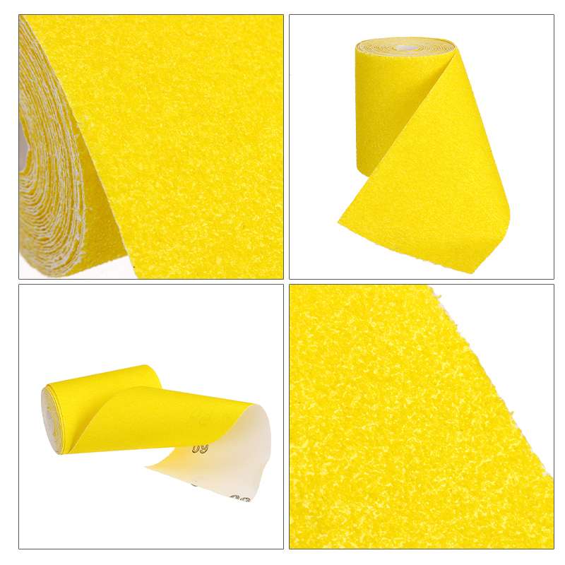 5m Aluminium Oxide Sandpaper Sanding Roll 40 60 80 120 180 Grit Sand Paper Roll Woodwork Metalwork Abrasive Tool