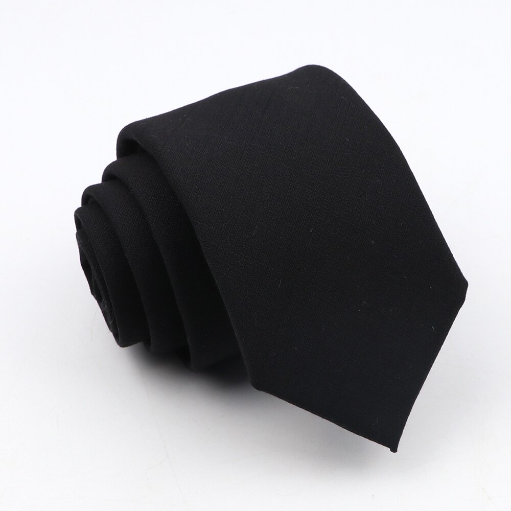 Corbatas clásicas de Color sólido para hombres, corbata delgada de , suave, delgada, informal, negra, Beige, azul, negocios, boda, cena,: Naranja