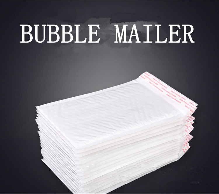 110*130mm 5pcs/lots Bubble Mailers Padded Envelopes Bags Kraft Bubble Mailing Envelope Bags Packaging Bubble Mailer