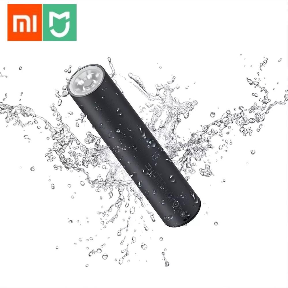 Xiaomi ZMI LPB02 Mini Power Bank 5000mAh Met LED Zaklamp 18w QC3.0 PFast Opladen van Xiaomi Eco- systeem Voor Iphone 8 X