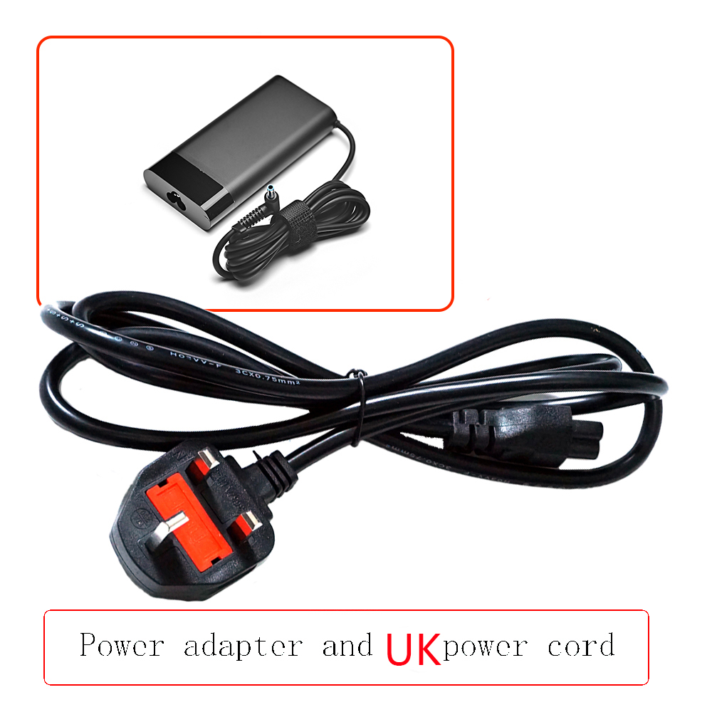 19.5V 7.7A 150W Slim AC Charger for HP OMEN 15 17 Pavilion 15 17 Laptop Zbook 15 G3 G4 G5 G6 TPN-CA11 TPN-DA09 L32661-001 917649: Yellow