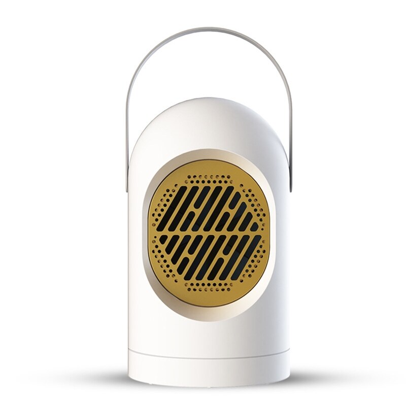Home Mini Electric Heater Warm Winter Low Power Portable Bathroom Fast Heating Fan Heater Low Noise Air Fan Ideal for U1JE: White
