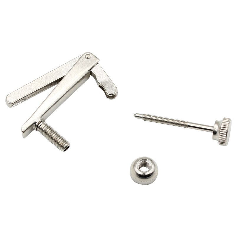 Cello 4 st 3/4-4/4 silver cello finstämmare fiol strängjusterare tillbehör delar